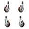 Service Caster Regency Work Table Caster Replacement Set REG-EX20S514-PPUB-MRN-112-2-TLB-2 - alternate 2